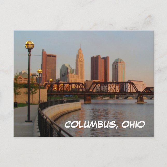 COLUMBUS, OHIO postcard (Front)