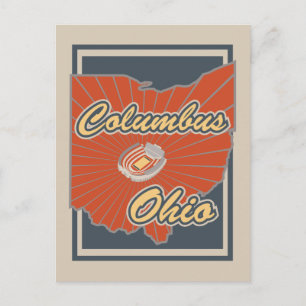 Columbus, Ohio Postcard - Travel Postcard
