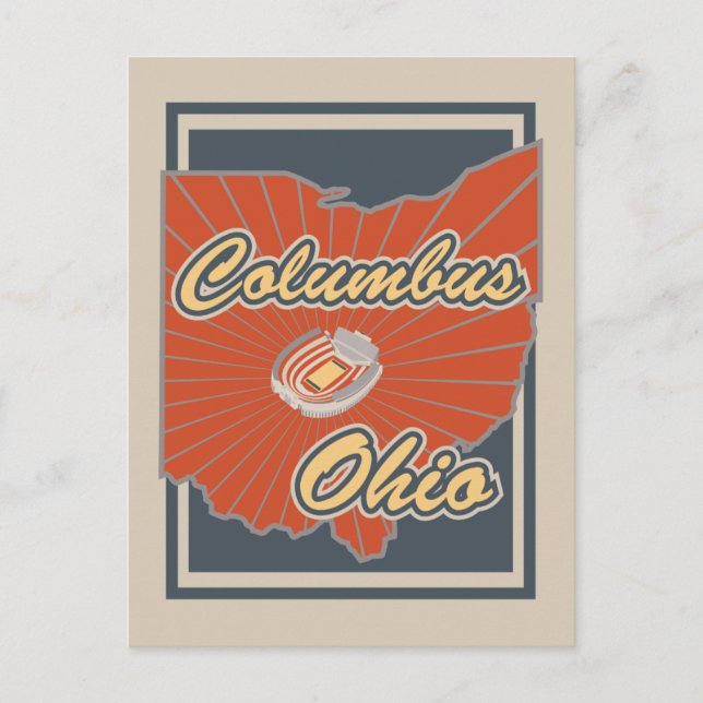 Columbus, Ohio Postcard - Travel Postcard (Front)
