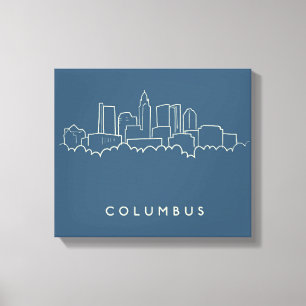 Columbus, Ohio Skyline Canvas Print
