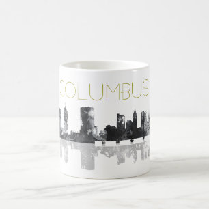 COLUMBUS, OHIO SKYLINE COFFEE MUG