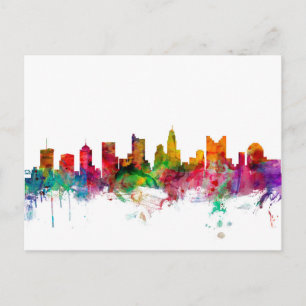 Columbus Ohio Skyline Postcard