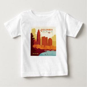 Columbus Ohio   The Arch City Baby T-Shirt