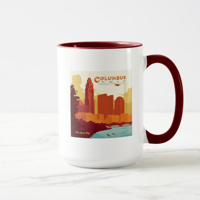 Columbus Ohio | The Arch City Mug (Right)