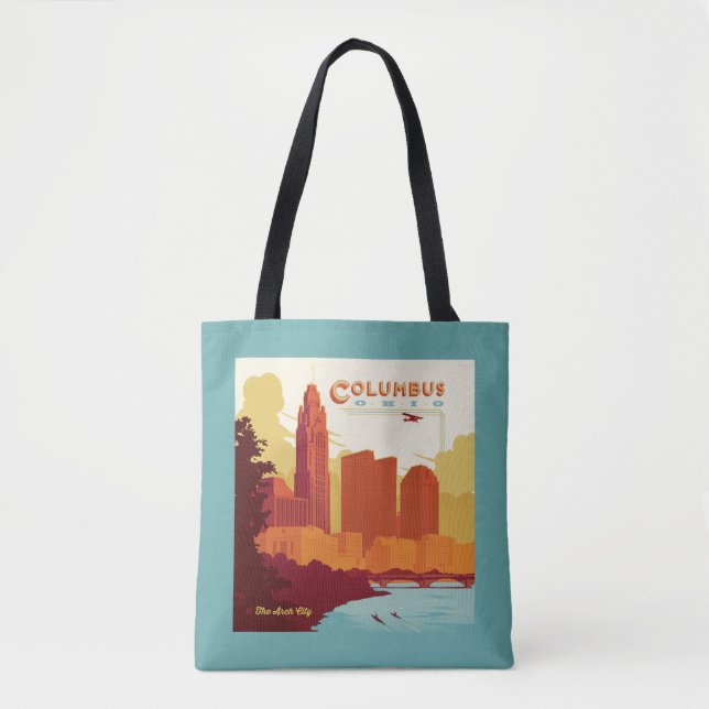 Columbus Ohio | The Arch City Tote Bag (Front)