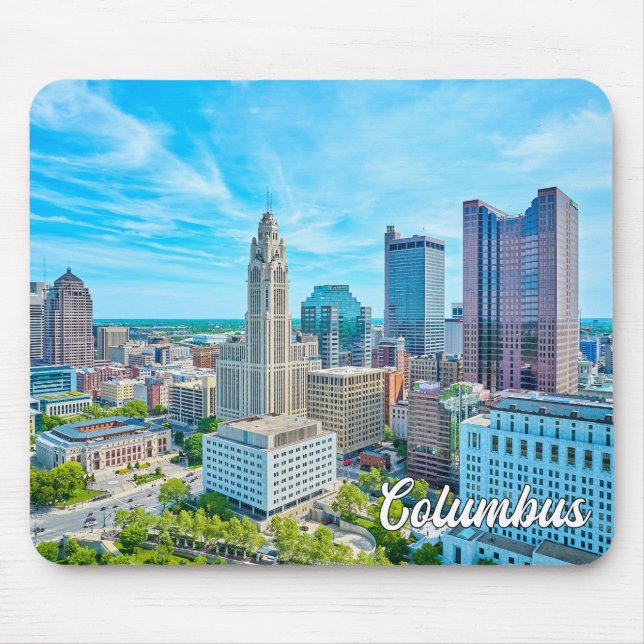 Columbus, Ohio, United States Mouse Mat (Front)