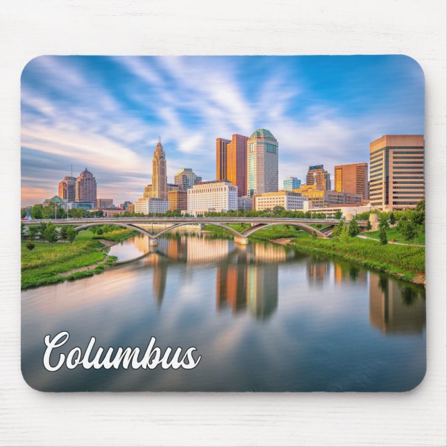 Columbus, Ohio, United States Mouse Mat (Front)