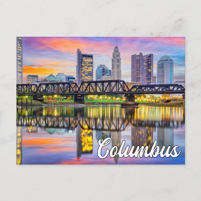 Columbus, Ohio, USA Postcard (Front)