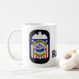 Columbus Police Retirement mug
