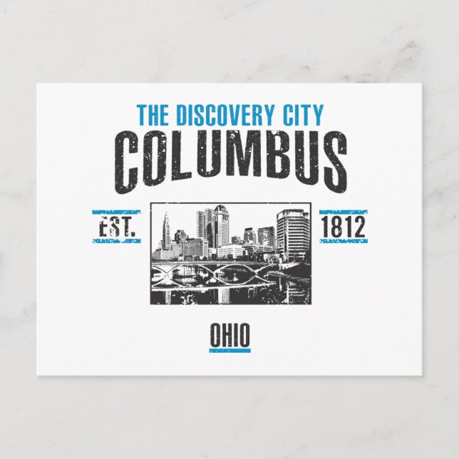 Columbus Postcard (Front)