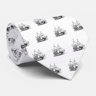 Columbus Ship Maritime Tie