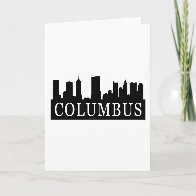 Columbus Skyline Card (Front)