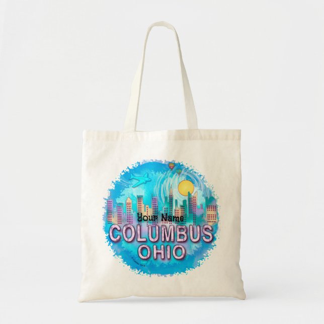 Columbus Skyline tote bag (Front)