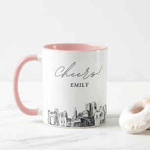 Columbus Wedding Personalised Coffee Mug