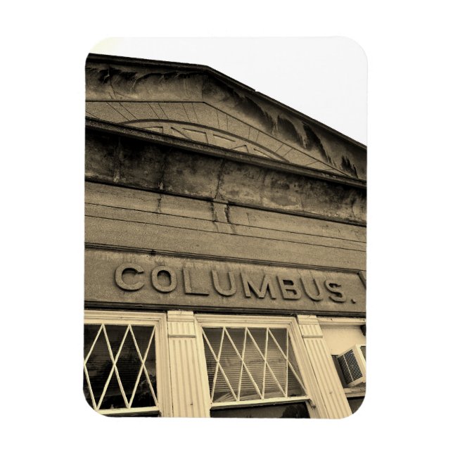 Columbus, Wisconsin Magnet (Vertical)