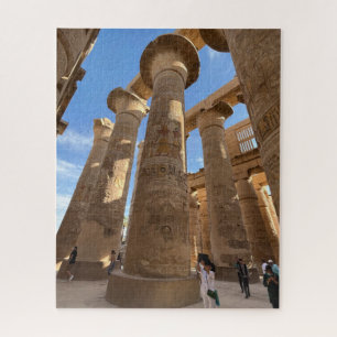 Columns of Karnak Temple Luxor Egypt Jigsaw Puzzle