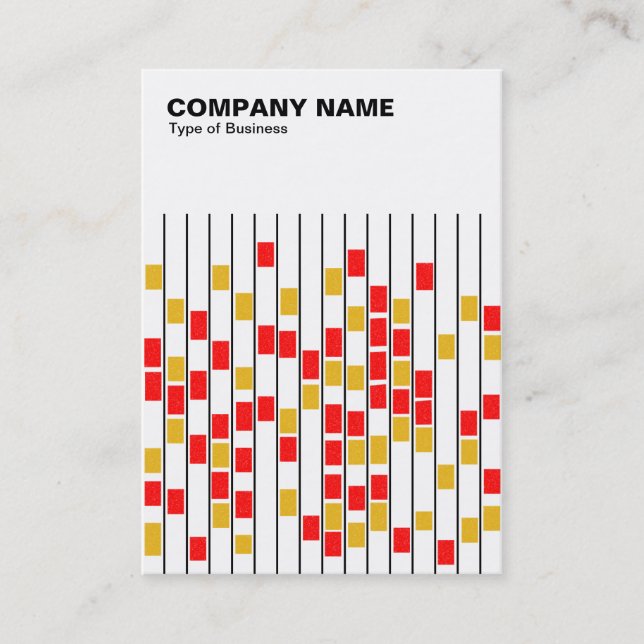 Columns of Organisation Business Card (Front)