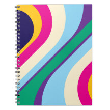 Colurful Spiral Notebook 