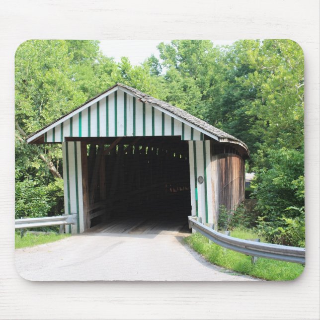 Colville Covered Bridge, Paris Kentucky - Mousepad (Front)