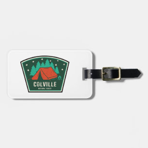 Colville National Forest Camping Luggage Tag