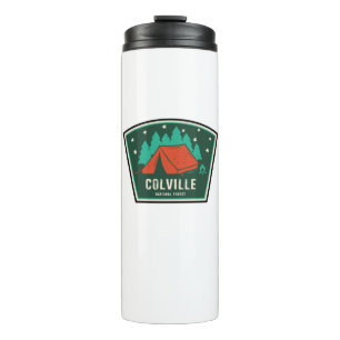 Colville National Forest Camping Thermal Tumbler