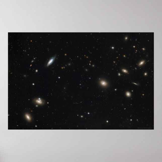 Coma Cluster of Galaxies 36x24 (36x27) Poster (Front)