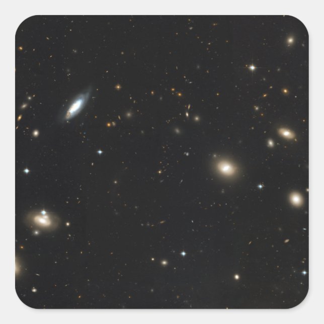 Coma Cluster of galaxies Square Sticker (Front)