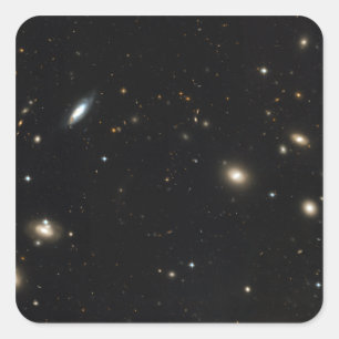 Coma Cluster of galaxies Square Sticker