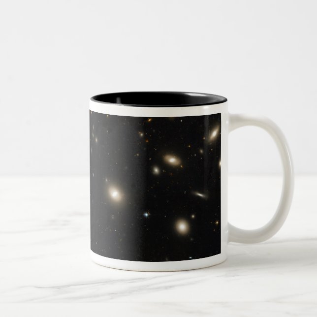 Coma Cluster of galaxies Two-Tone Coffee Mug (Right)
