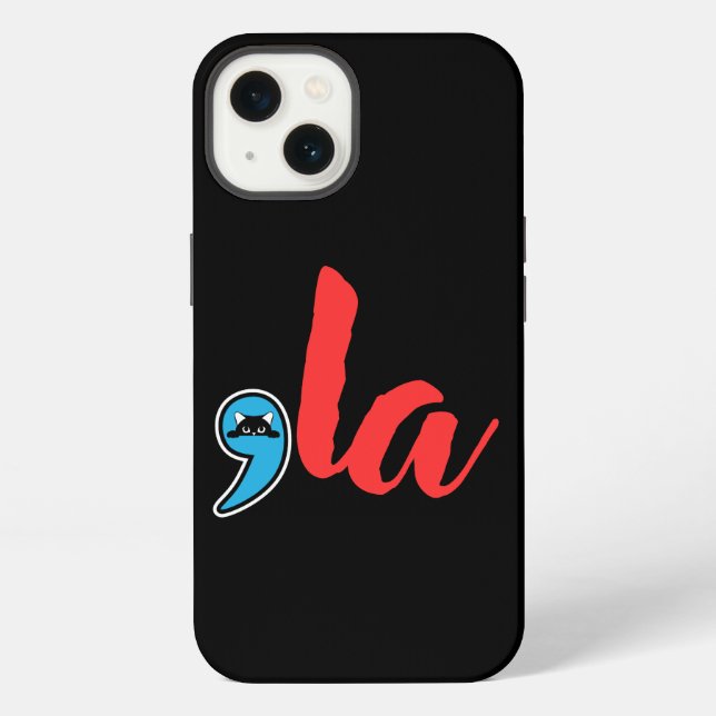 Coma La 2024 Cat Lady iPhone Case (Back)