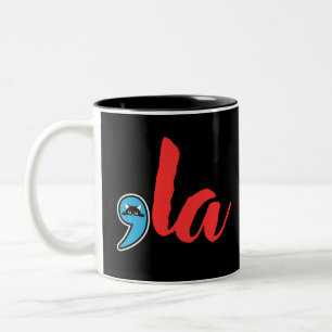 Coma La 2024 Cat Lady Two-Tone Coffee Mug
