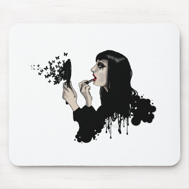 ComaBlack Mouse Mat (Front)