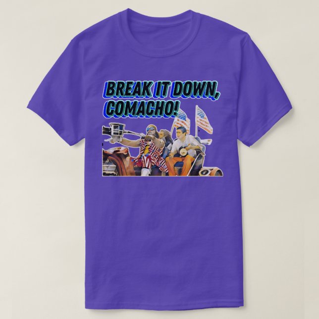 Comacho Idiocracy T-Shirt (Design Front)