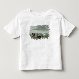 Comanche Feats of Martial Horsemanship, 1834 (oil Toddler T-Shirt