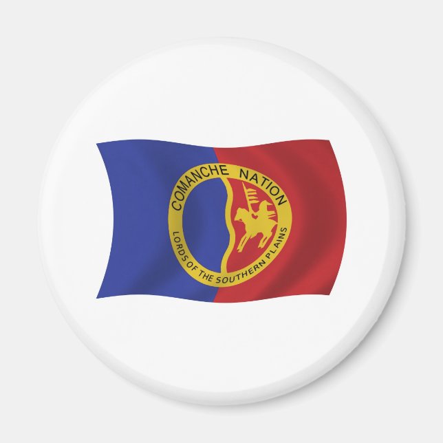 Comanche Nation Flag Magnet (Front)