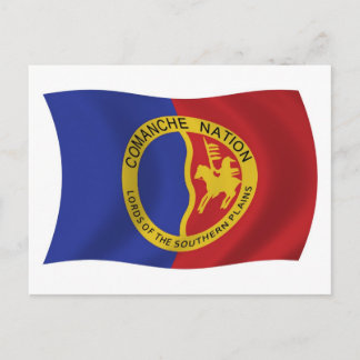 Comanche Nation Flag Postcard