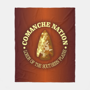 Comanche Nation Fleece Blanket
