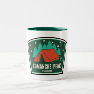 Comanche Peak Wilderness Colorado Camping Two-Tone Coffee Mug
