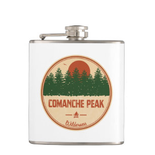 Comanche Peak Wilderness Colorado Hip Flask