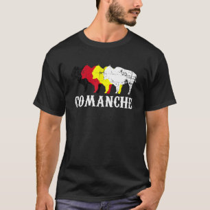 Comanche People Native American Indian Medicine Wh T-Shirt