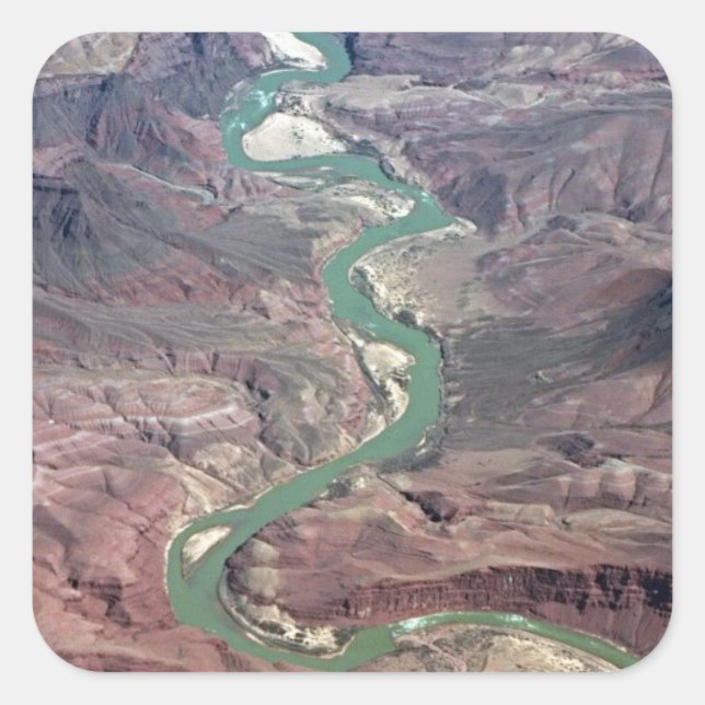 Comanche Point, Grand Canyon Square Sticker (Front)