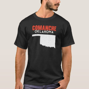 Comanche USA State America Travel Oklahoman T-Shirt
