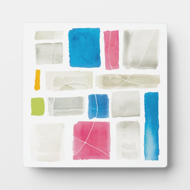 Comares III Abstract Print | Sue Schlabach Plaque (Front)