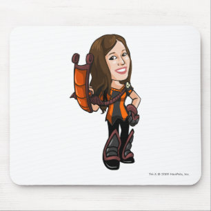 Comastar Haunted Woods Staff Player Mouse Mat