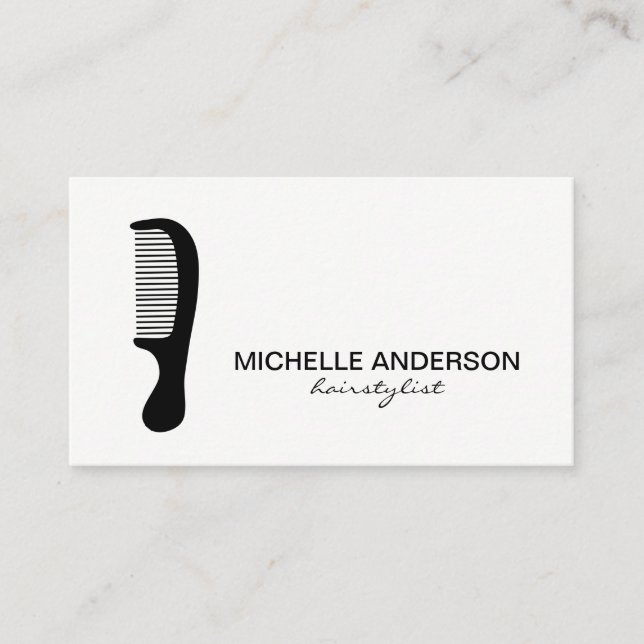 Comb Business Card (Front)
