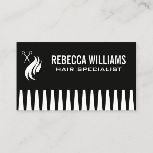 Comb   Hair Specialist Business Card