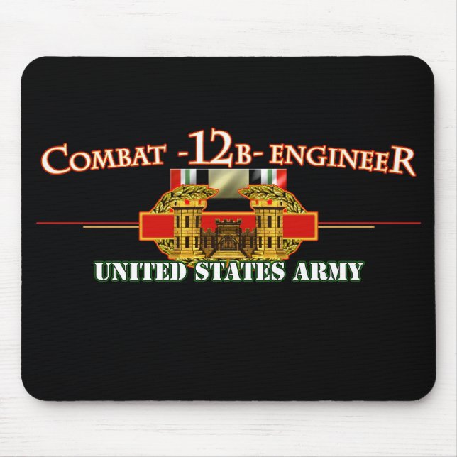 Combat 12B Engineer Mouse Mat (Front)