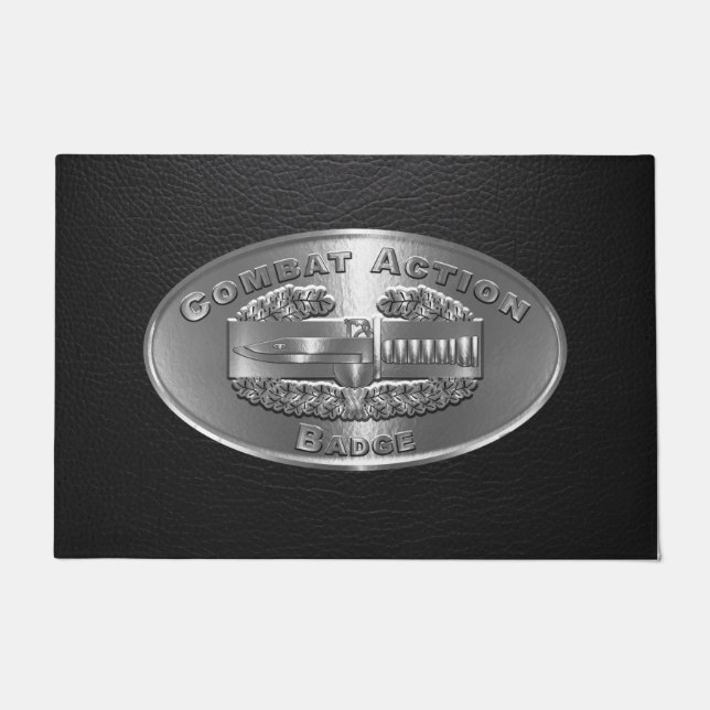 Combat Action Badge  Doormat (Front)