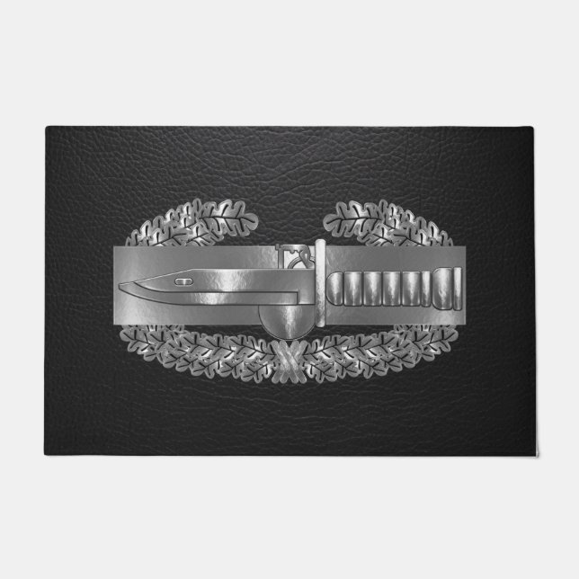 Combat Action Badge  Doormat (Front)