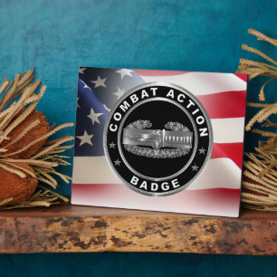 Combat Action Badge Plaque